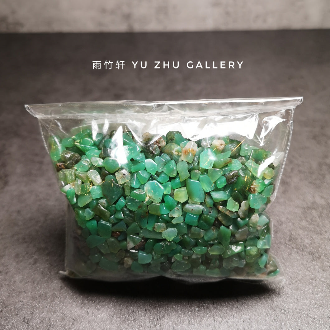 Chrysoprase Chips Polished Pack Tumbled Stones