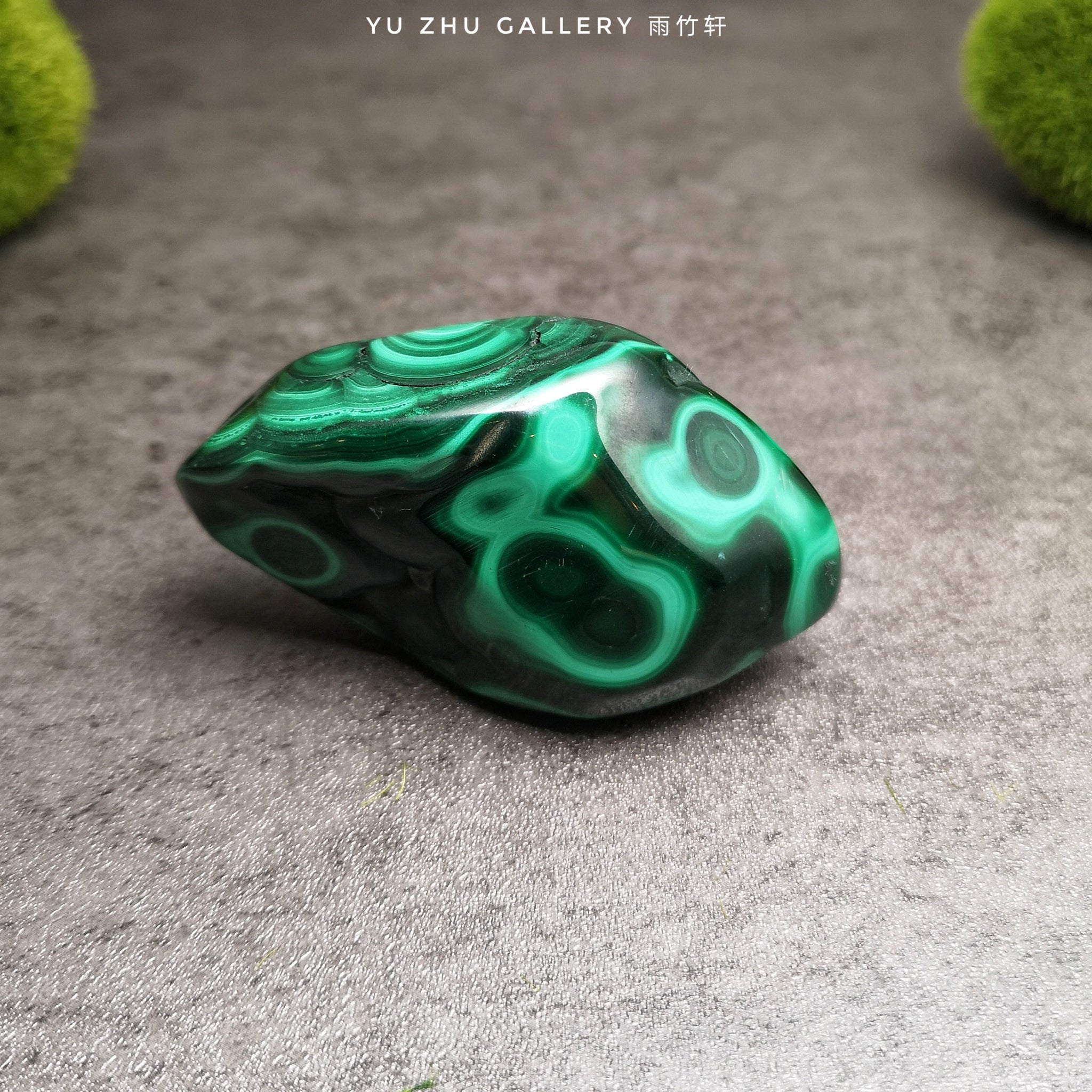 Malachite 孔雀石-Yu Zhu Gallery-SG crystal shop-雨竹轩新加坡天然 